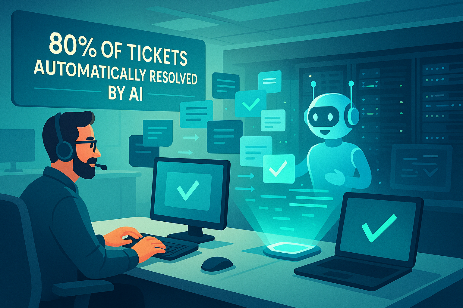 IT Helpdesk Chatbot: Automate 80% of Service Desk Tickets